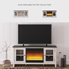 image:imageSignature Design by Ashley Dorrinson Fireplace TV Stand 60 Inch FarmhouseWhitewash