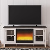 image:imageSignature Design by Ashley Dorrinson Fireplace TV Stand 60 Inch FarmhouseWhitewash