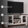 image:imageSignature Design by Ashley Dorrinson Fireplace TV Stand 60 Inch FarmhouseWhitewash