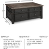 image:imageSignature Design by Ashley Havalance LiftTop Coffee Table with StorageBlack