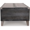 image:imageSignature Design by Ashley Havalance LiftTop Coffee Table with StorageDark Gray