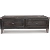 image:imageSignature Design by Ashley Havalance LiftTop Coffee Table with StorageDark Gray