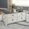 image:imageSignature Design by Ashley Havalance LiftTop Coffee Table with StorageGray  White