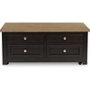 image:imageSignature Design by Ashley Havalance LiftTop Coffee Table with StorageLight Brown  Dark Brown