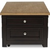 image:imageSignature Design by Ashley Havalance LiftTop Coffee Table with StorageLight Brown  Dark Brown