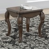image:imageSignature Design by Ashley Maylee Classic Coffee Table with Cabriole Legs Dark Brown