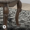 image:imageSignature Design by Ashley Maylee Classic Coffee Table with Cabriole Legs Dark Brown