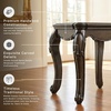 image:imageSignature Design by Ashley Maylee Classic Coffee Table with Cabriole Legs Dark Brown