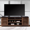 image:imageSignature Design by Ashley Robbinsdale Casual 72 TV Stand for TVs up to 82 with Cabinet Doors and Adjustable Shelves WhiteLight Brown  Black