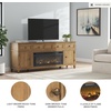 image:imageSignature Design by Ashley Sharlance 81 Wood TV Stand for TVs up to 93Light Brown