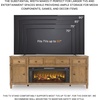 image:imageSignature Design by Ashley Sharlance 81 Wood TV Stand for TVs up to 93Light Brown