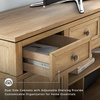 image:imageSignature Design by Ashley Sharlance 81 Wood TV Stand for TVs up to 93Light Brown