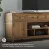 image:imageSignature Design by Ashley Sharlance 81 Wood TV Stand for TVs up to 93Light Brown