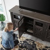 image:imageSignature Design by Ashley TV Stand Console 74inch Farmhouse Living RoomFarmhouse