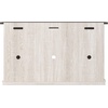 image:imageSignature Design by Ashley TV Stand with Storage 54 Farmhouse Barn DoorWhitewash