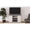 image:imageSignature Design by Ashley TV Stand with Storage 54 Farmhouse Barn DoorWhitewash