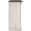 image:imageSignature Design by Ashley TV Stand with Storage 54 Farmhouse Barn DoorWhitewash