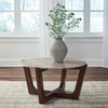 image:imageSignature Design by Ashley Tanidore Coffee Table 36 Inch Round Marble