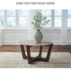 image:imageSignature Design by Ashley Tanidore Coffee Table 36 Inch Round Marble