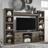 image:imageSignature Design by Ashley Trinell Electric Fireplace TV Stand 60InchBrown