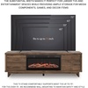 image:imageSignature Design by Ashley Trinell Electric Fireplace TV Stand 60InchBrown