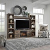 image:imageSignature Design by Ashley Trinell Electric Fireplace TV Stand 60InchBrown
