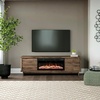 image:imageSignature Design by Ashley Trinell Electric Fireplace TV Stand 60InchBrown