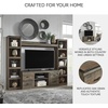 image:imageSignature Design by Ashley Trinell Electric Fireplace TV Stand 60InchBrown