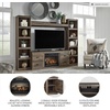 image:imageSignature Design by Ashley Trinell Electric Fireplace TV Stand 60InchBrown
