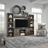 image:imageSignature Design by Ashley Trinell Electric Fireplace TV Stand 60InchBrown