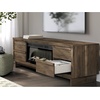image:imageSignature Design by Ashley Trinell Electric Fireplace TV Stand 60InchBrown