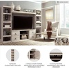 image:imageSignature Design by Ashley Willowton 3Piece Entertainment Center TV StandWhitewash
