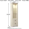 image:imageSignature Design by Ashley Willowton 3Piece Entertainment Center TV StandWhitewash