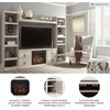 image:imageSignature Design by Ashley Willowton 3Piece Entertainment Center TV StandWhitewash