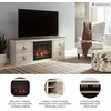 image:imageSignature Design by Ashley Willowton 3Piece Entertainment Center TV StandWhitewash