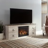 image:imageSignature Design by Ashley Willowton 3Piece Entertainment Center TV StandWhitewash