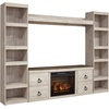 image:imageSignature Design by Ashley Willowton 3Piece Entertainment Center TV StandWhitewash