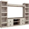 image:imageSignature Design by Ashley Willowton 3Piece Entertainment Center TV StandWhitewash