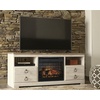 image:imageSignature Design by Ashley Willowton 3Piece Entertainment Center TV StandWhitewash
