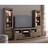 image:imageSignature Design by Ashley Willowton 64 Coastal TV Stand WhitewashBrown