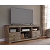 image:imageSignature Design by Ashley Willowton 64 Coastal TV Stand WhitewashBrown