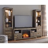 image:imageSignature Design by Ashley Willowton 64 Coastal TV Stand WhitewashBrown