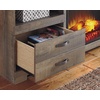 image:imageSignature Design by Ashley Willowton 64 Coastal TV Stand WhitewashBrown