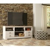 image:imageSignature Design by Ashley Willowton 64 Coastal TV Stand WhitewashWhite Wash