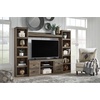image:imageSignature Design by Ashley Willowton TV Stand Bridge Component WhitewashGrey