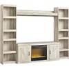 image:imageSignature Design by Ashley Willowton TV Stand Bridge Component WhitewashWhite