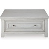 image:imageSignature Design by Ashley Wood LiftTop Coffee Table with Storage BrownAntique White