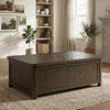 image:imageSignature Design by Ashley Wood LiftTop Coffee Table with Storage BrownDark Brown