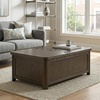 image:imageSignature Design by Ashley Wood LiftTop Coffee Table with Storage BrownDark Brown