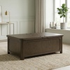 image:imageSignature Design by Ashley Wood LiftTop Coffee Table with Storage BrownDark Brown